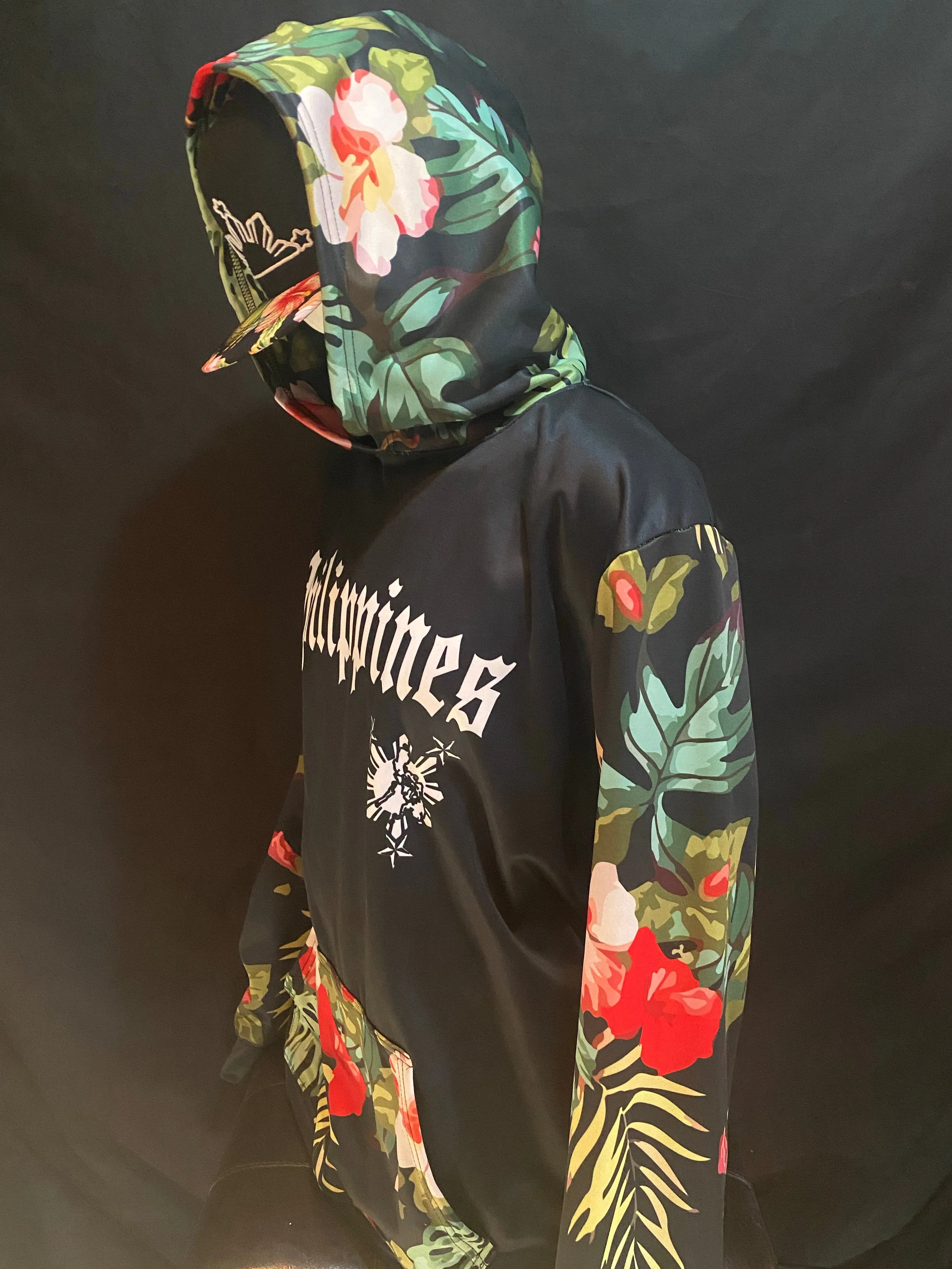 Philippines Islands Floral Hoodies