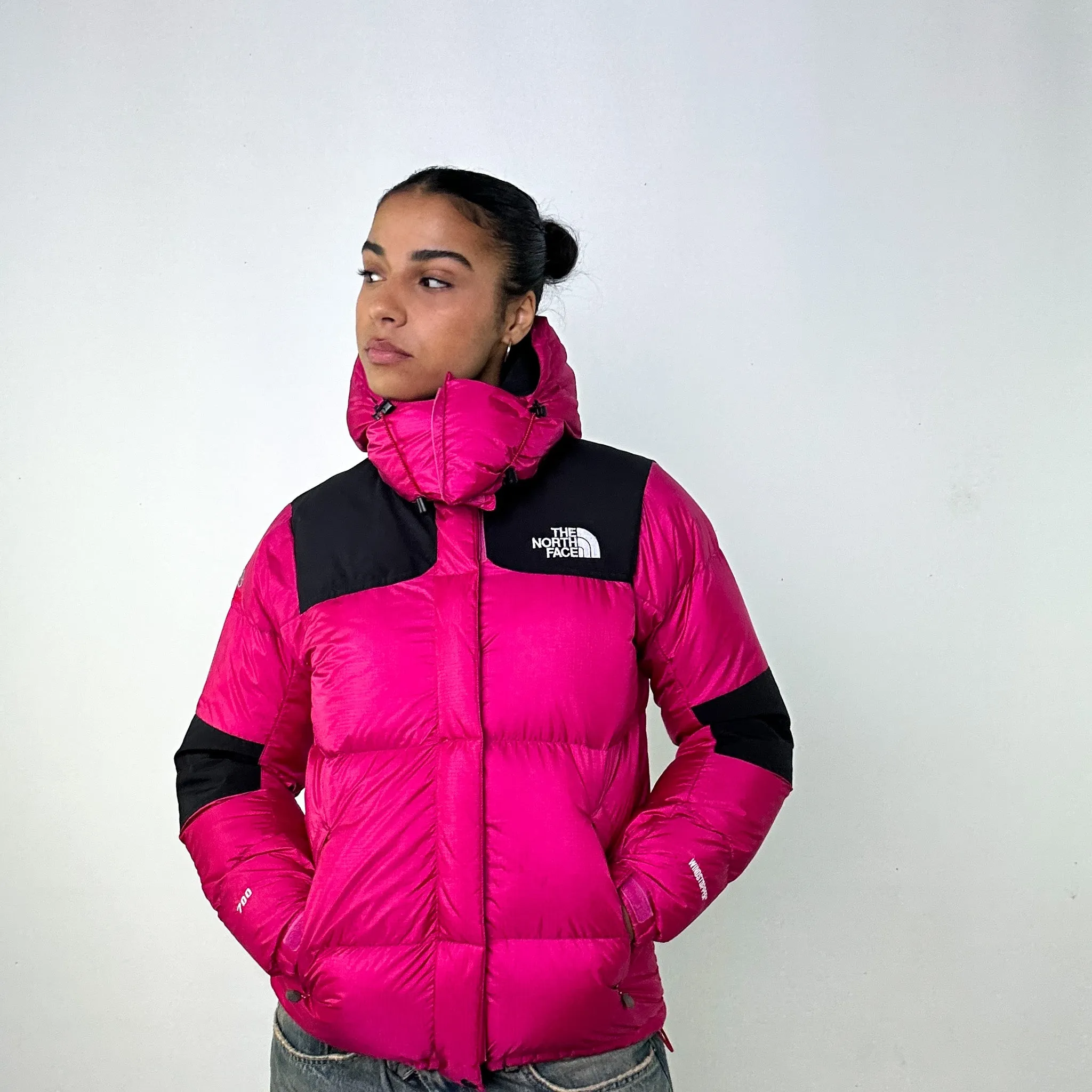 Pink y2ks The North Face 700 Series Baltoro Puffer Jacket Coat (L)