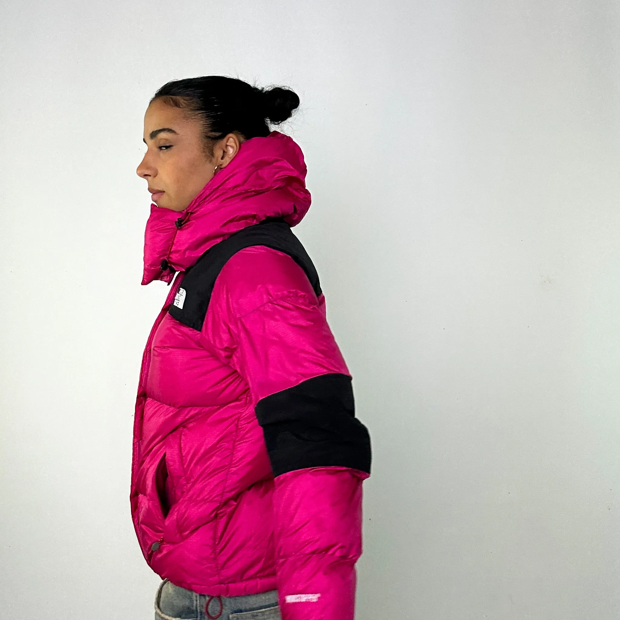 Pink y2ks The North Face 700 Series Baltoro Puffer Jacket Coat (L)