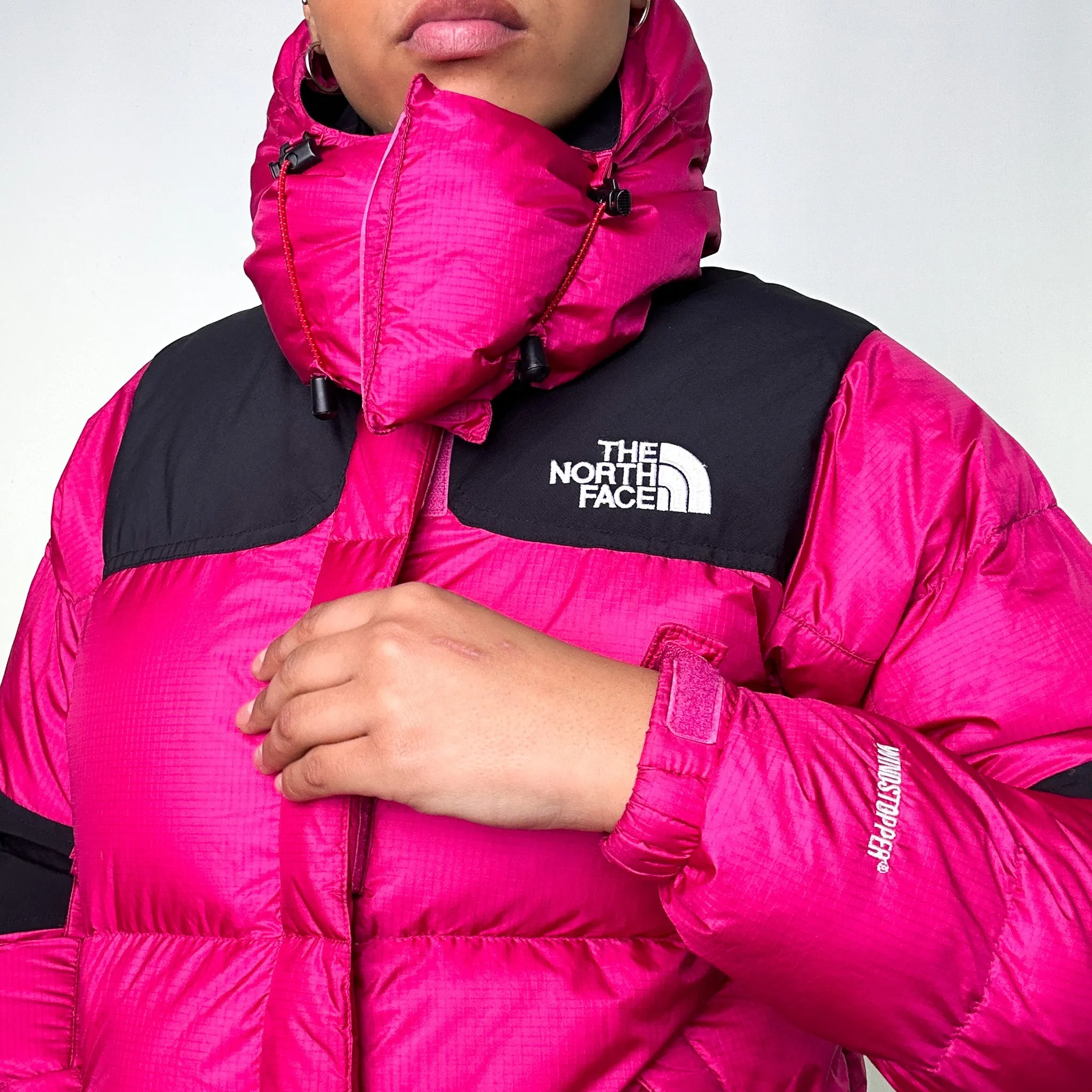 Pink y2ks The North Face 700 Series Baltoro Puffer Jacket Coat (L)