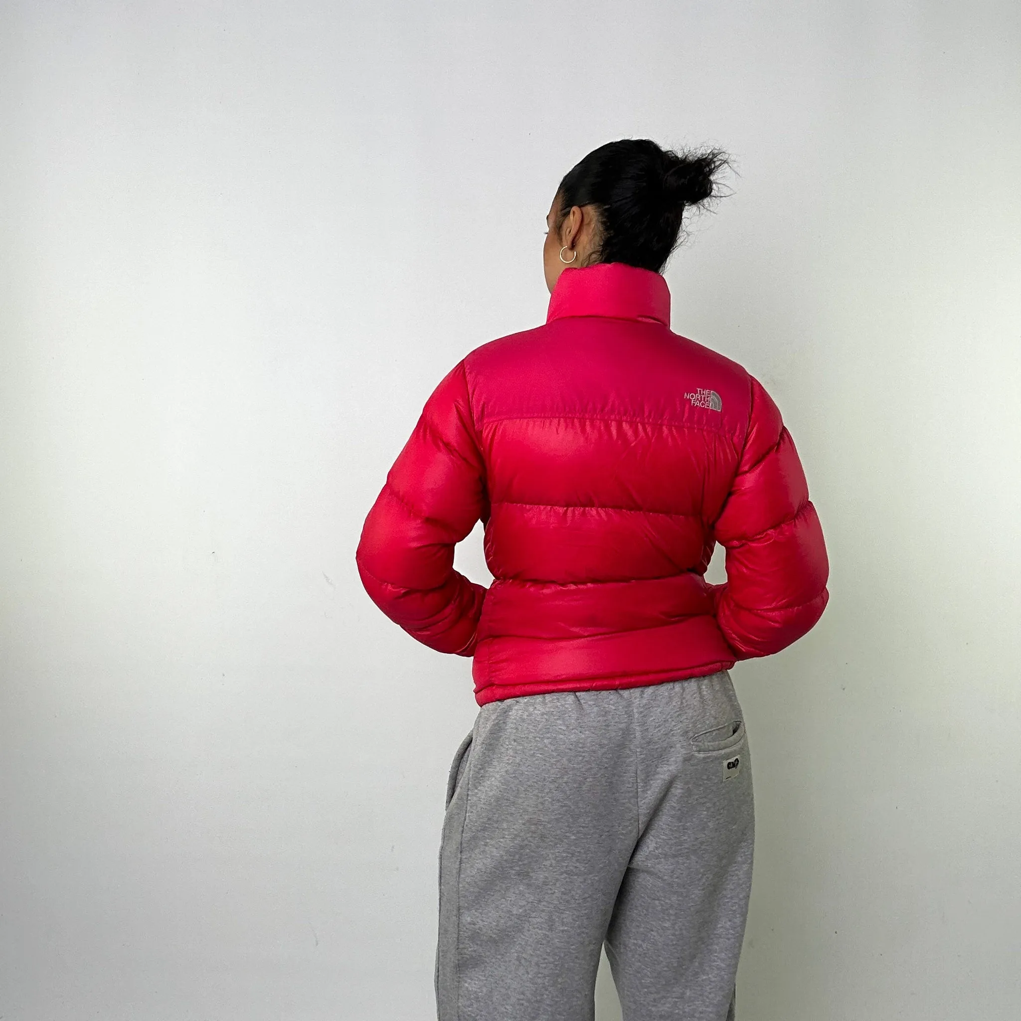 Pink y2ks The North Face 700 Series Puffer Jacket Coat (M)