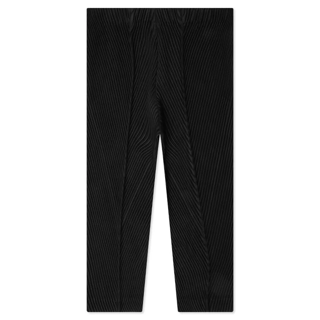 Pleats Bottoms - Black