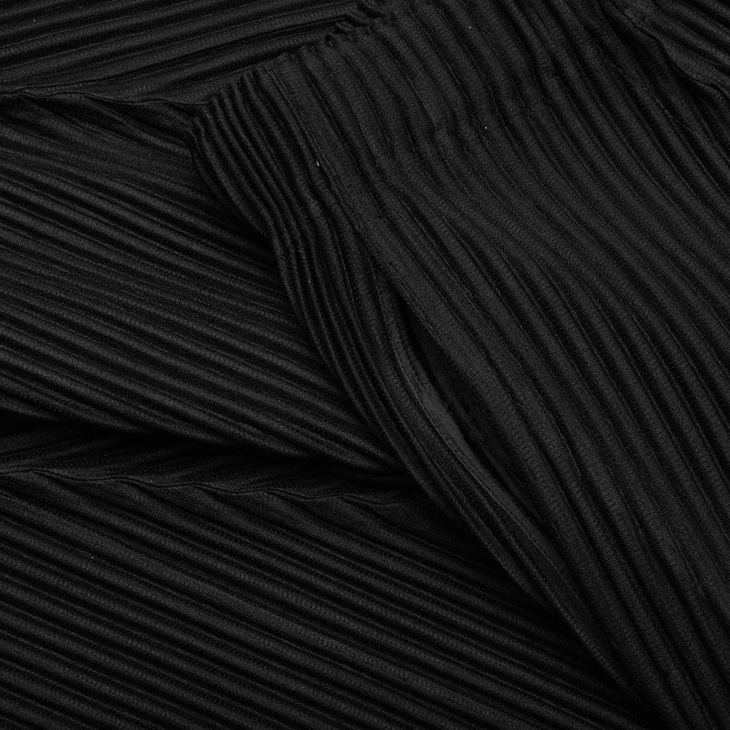 Pleats Bottoms - Black