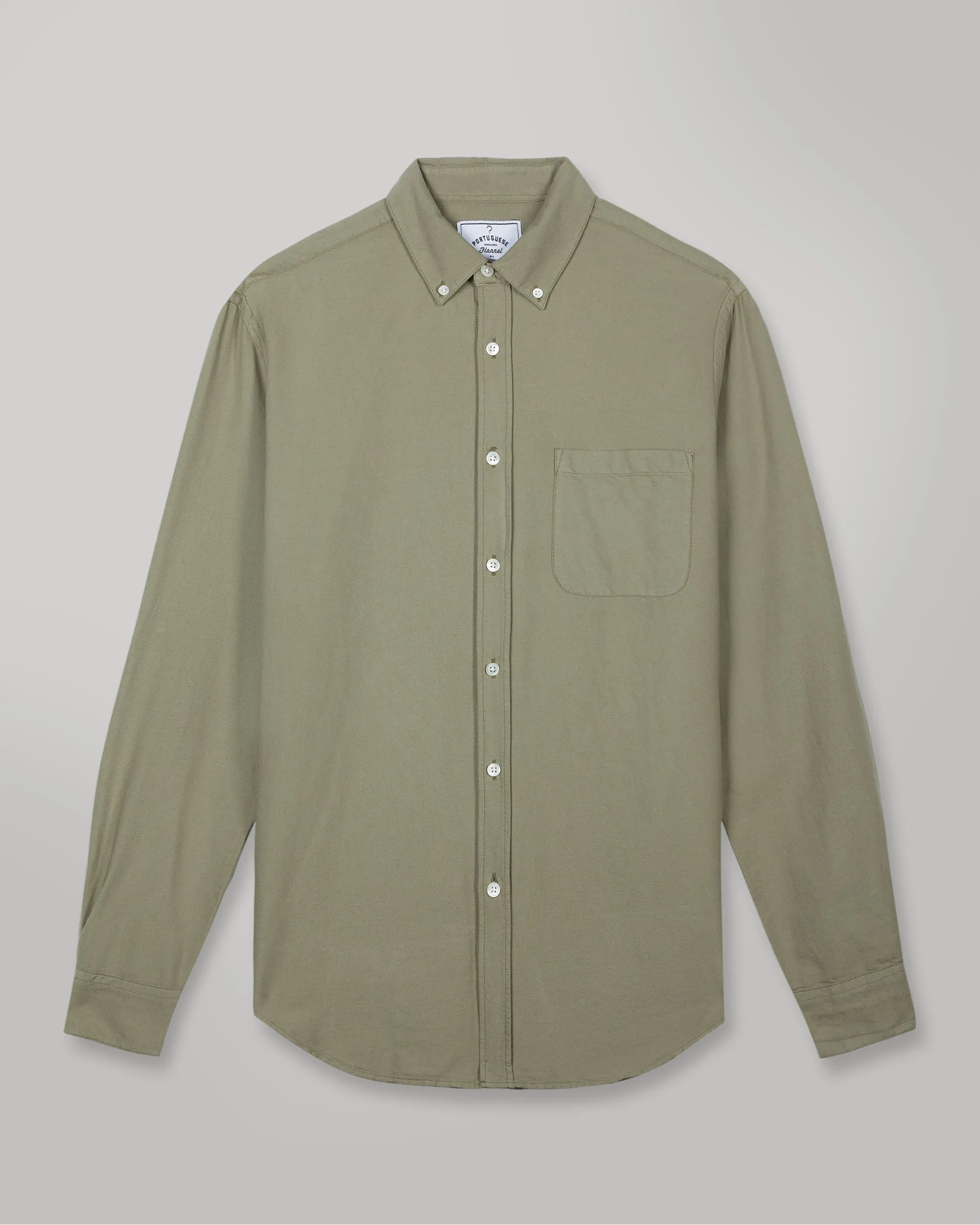 Portuguese Flannel - Belavista Olive Oxford