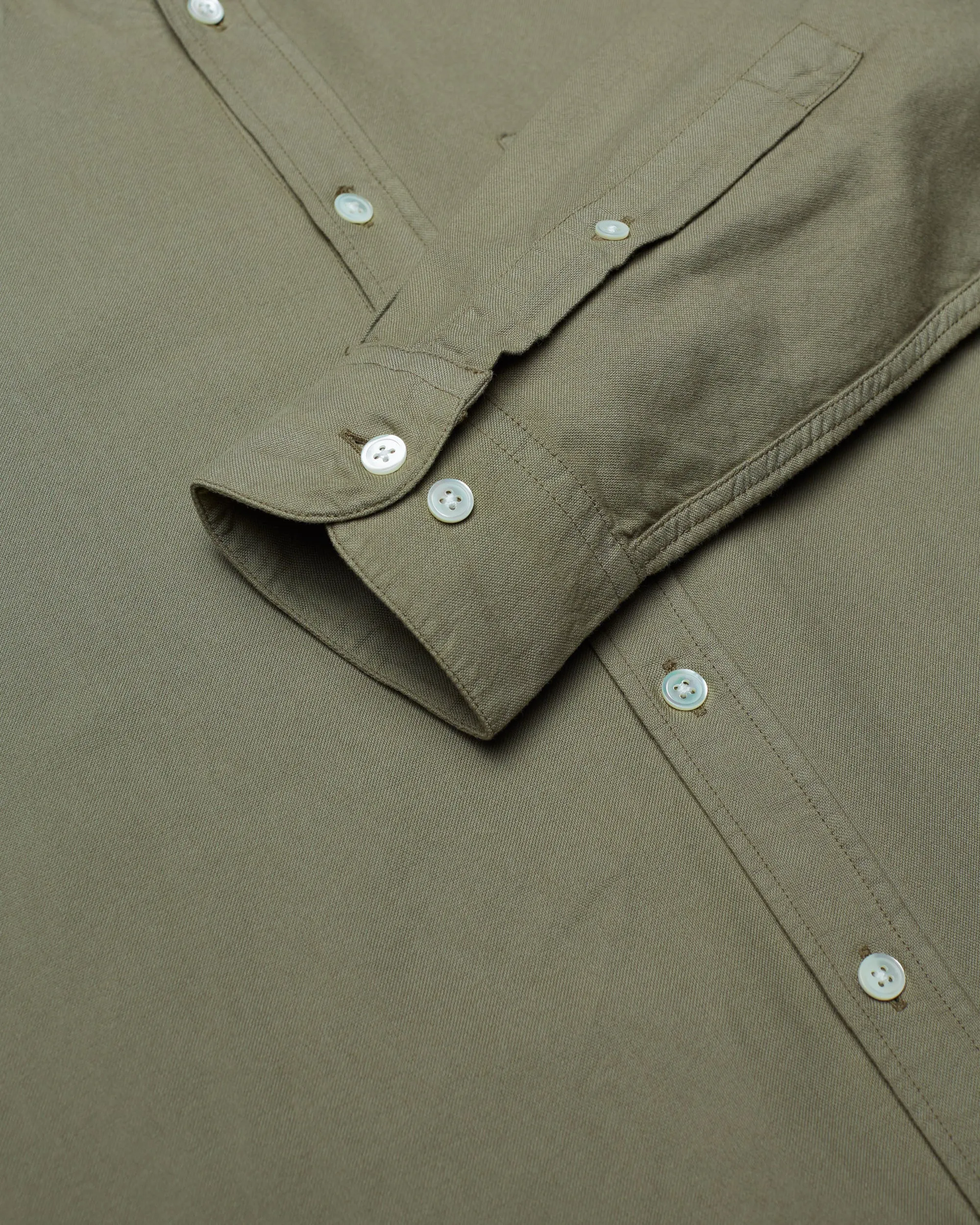 Portuguese Flannel - Belavista Olive Oxford