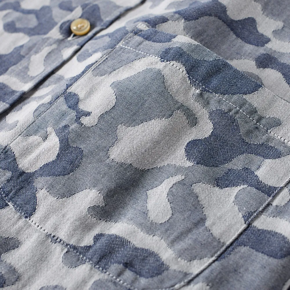 Portuguese Flannel Bouca ShirtBlue Camo