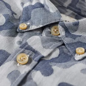 Portuguese Flannel Bouca ShirtBlue Camo