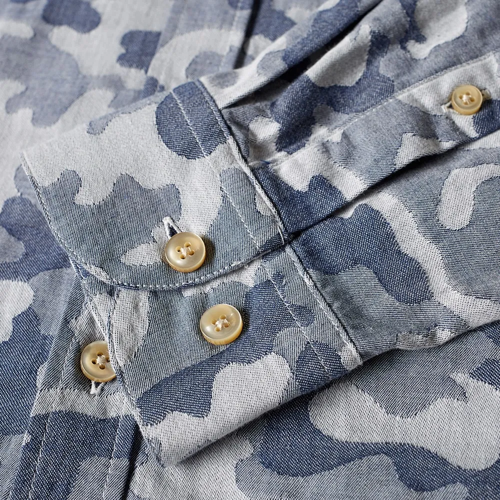 Portuguese Flannel Bouca ShirtBlue Camo