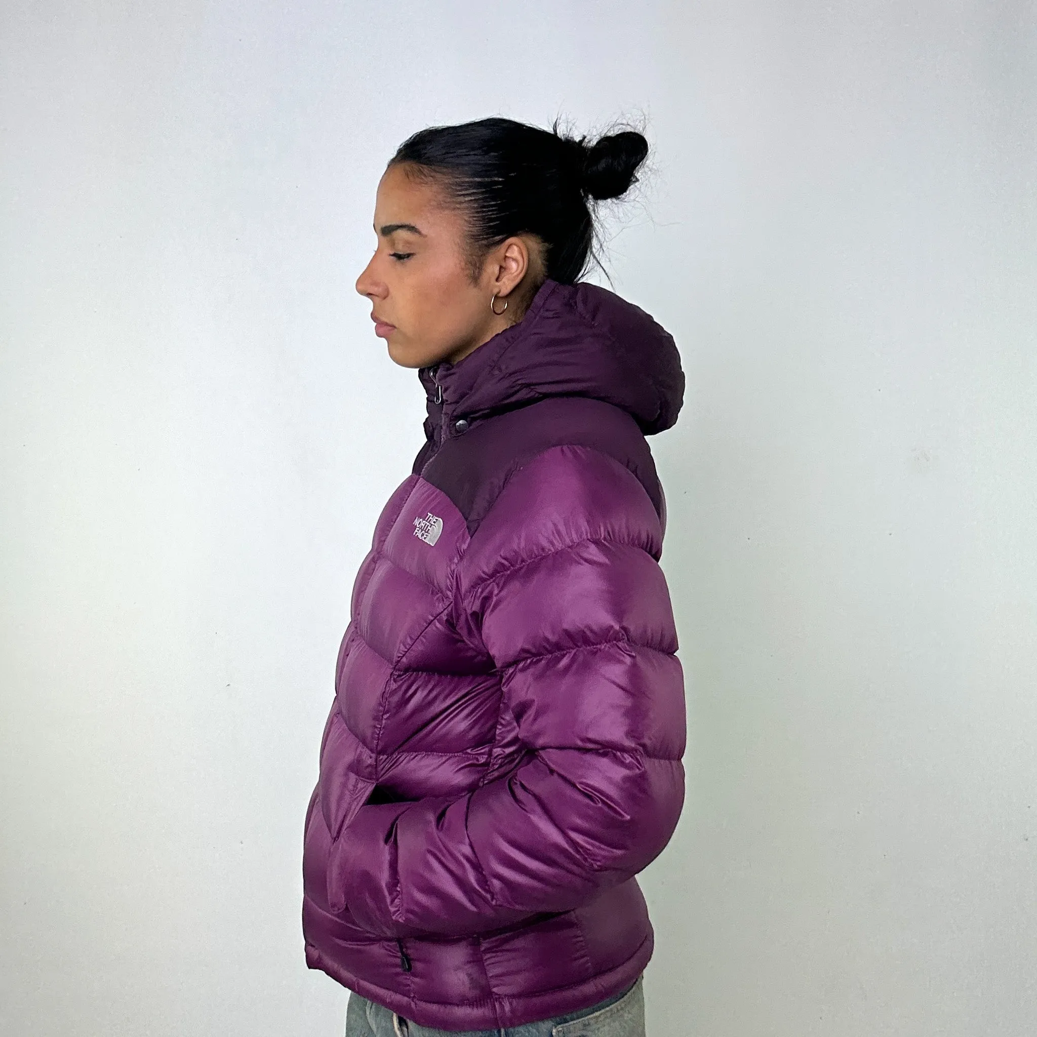 Purple y2ks The North Face 700 Series Puffer Jacket Coat (L)