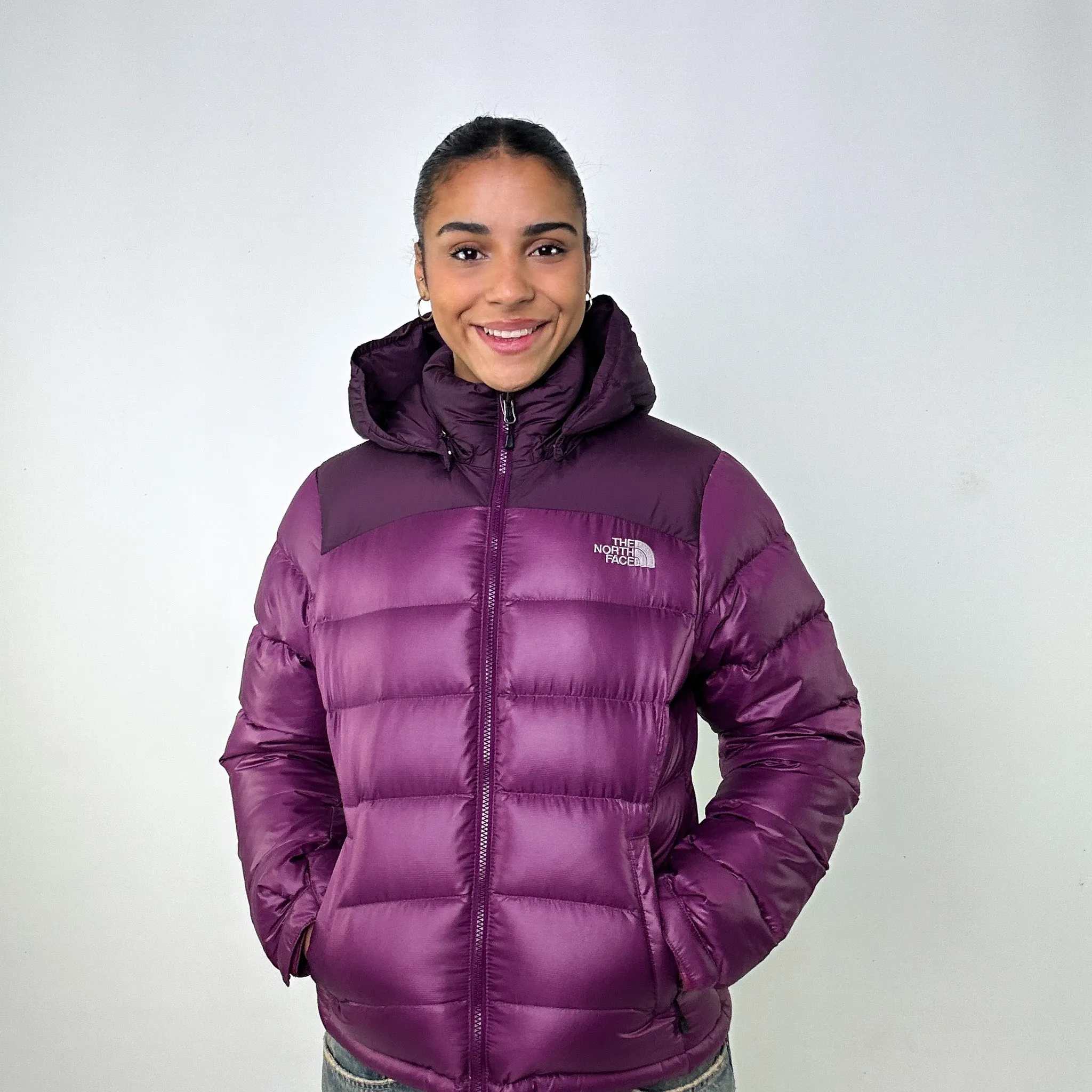 Purple y2ks The North Face 700 Series Puffer Jacket Coat (L)