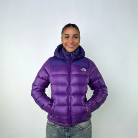 Purple y2ks The North Face 700 Series Puffer Jacket Coat (M)