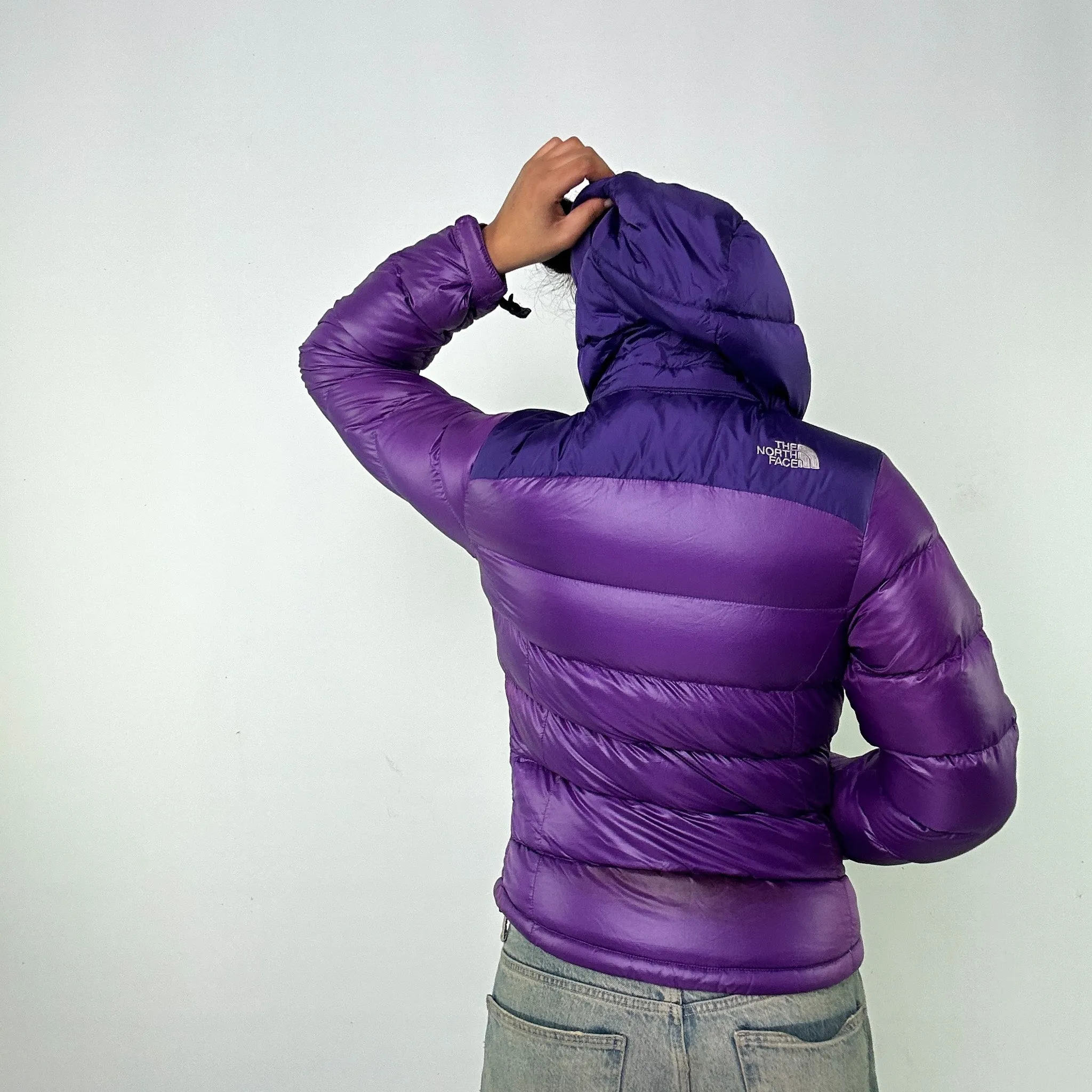 Purple y2ks The North Face 700 Series Puffer Jacket Coat (M)