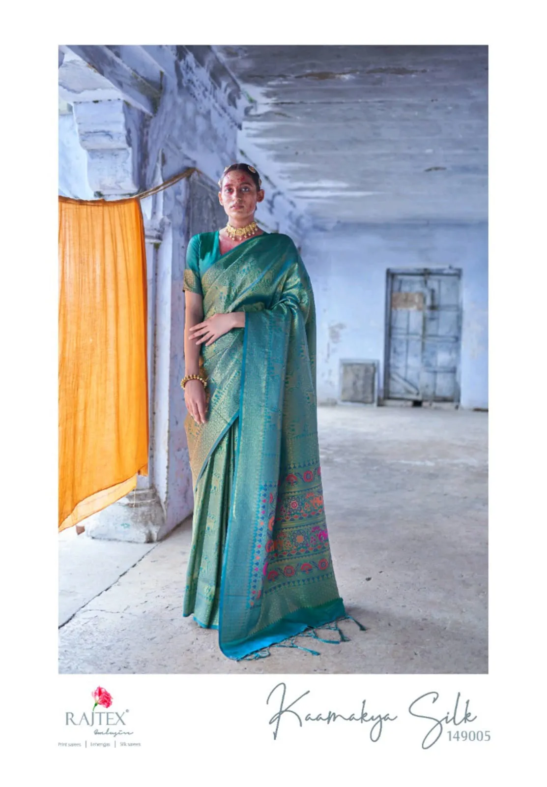 Rajtex Launched Kamaakya Silk Soft Silk Fancy Designer Sarees