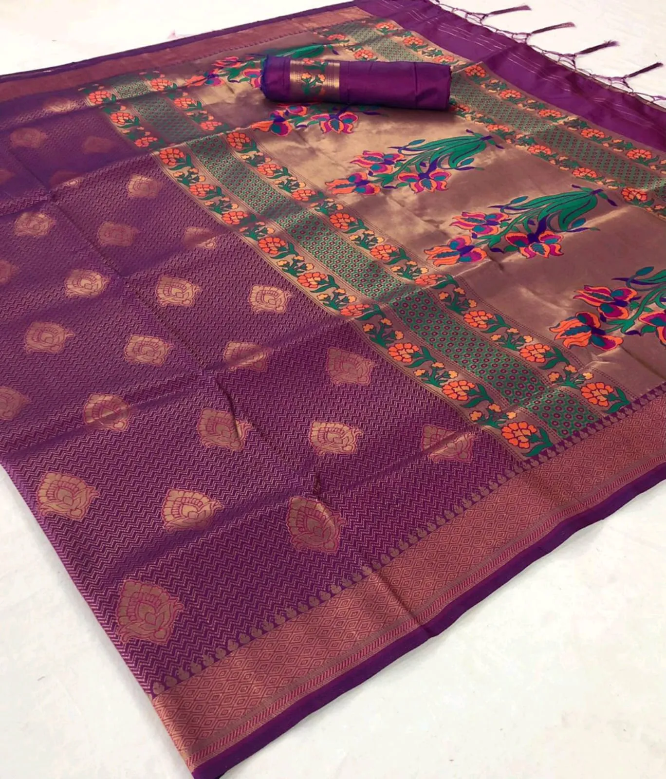 Rajtex Launched Kamaakya Silk Soft Silk Fancy Designer Sarees