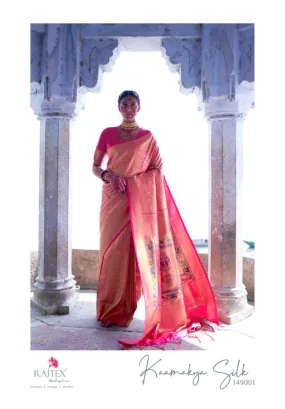 Rajtex Launched Kamaakya Silk Soft Silk Fancy Designer Sarees