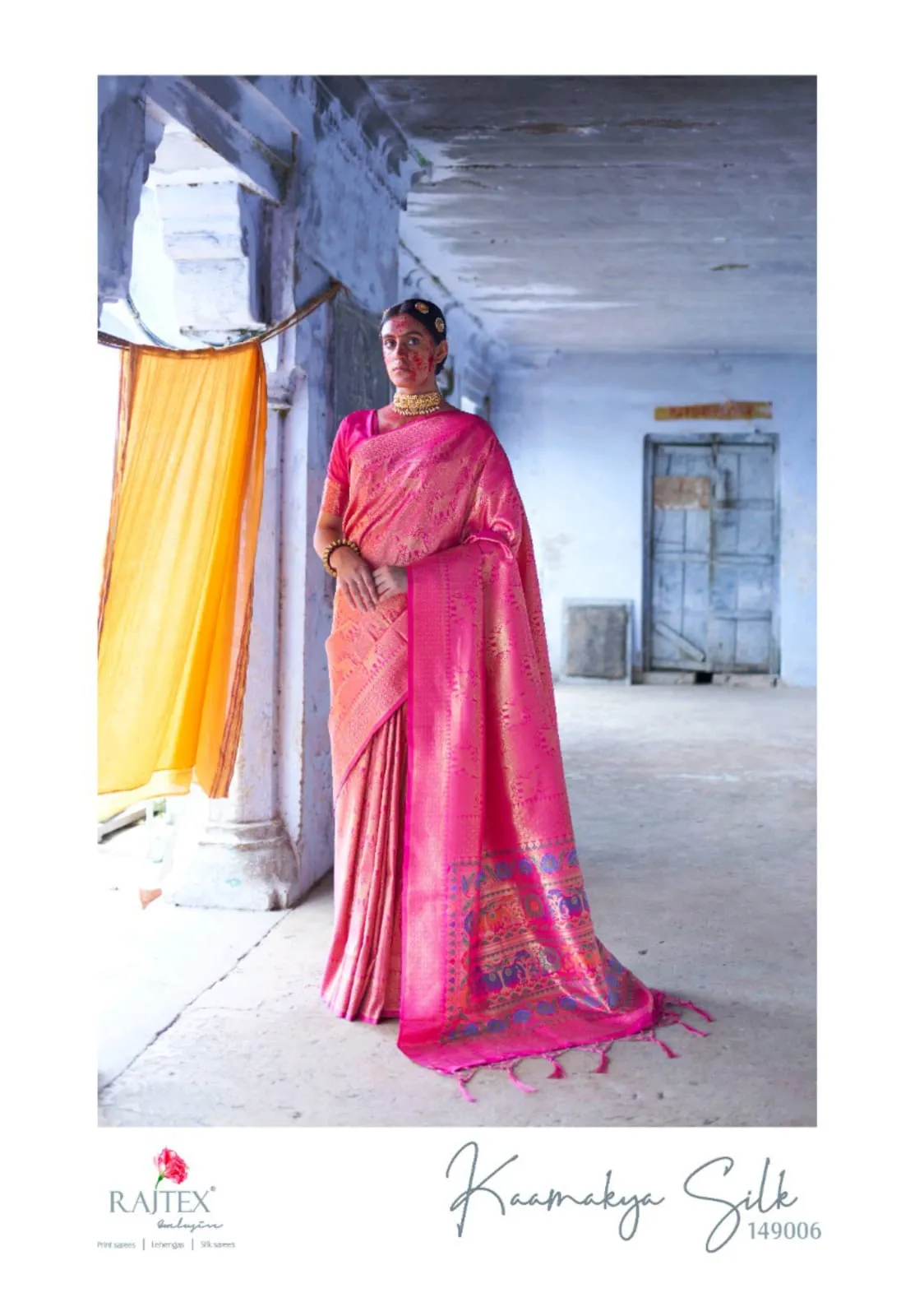 Rajtex Launched Kamaakya Silk Soft Silk Fancy Designer Sarees