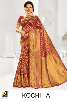 Ranjna Sarees Presents Kochi Silk Casual Wear Sarees Collection