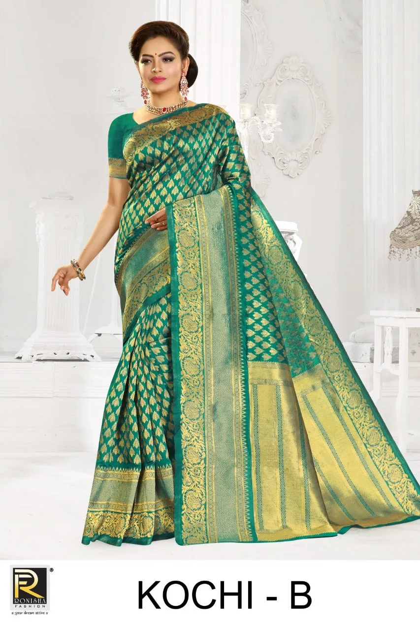 Ranjna Sarees Presents Kochi Silk Casual Wear Sarees Collection