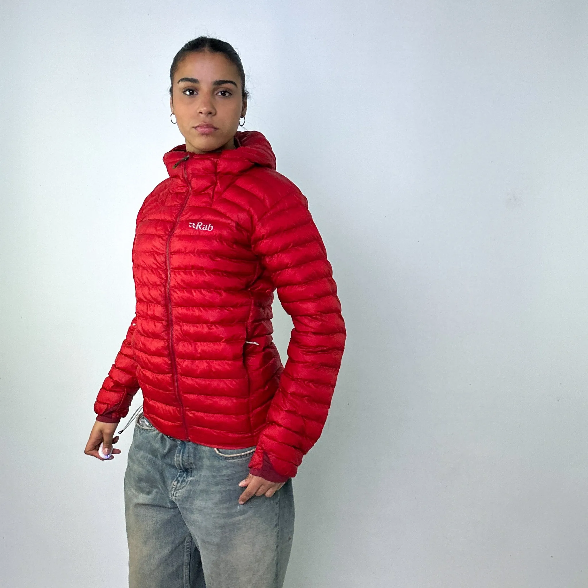 Red y2ks Rab Cirrus Alpine Puffer Jacket Coat (S)