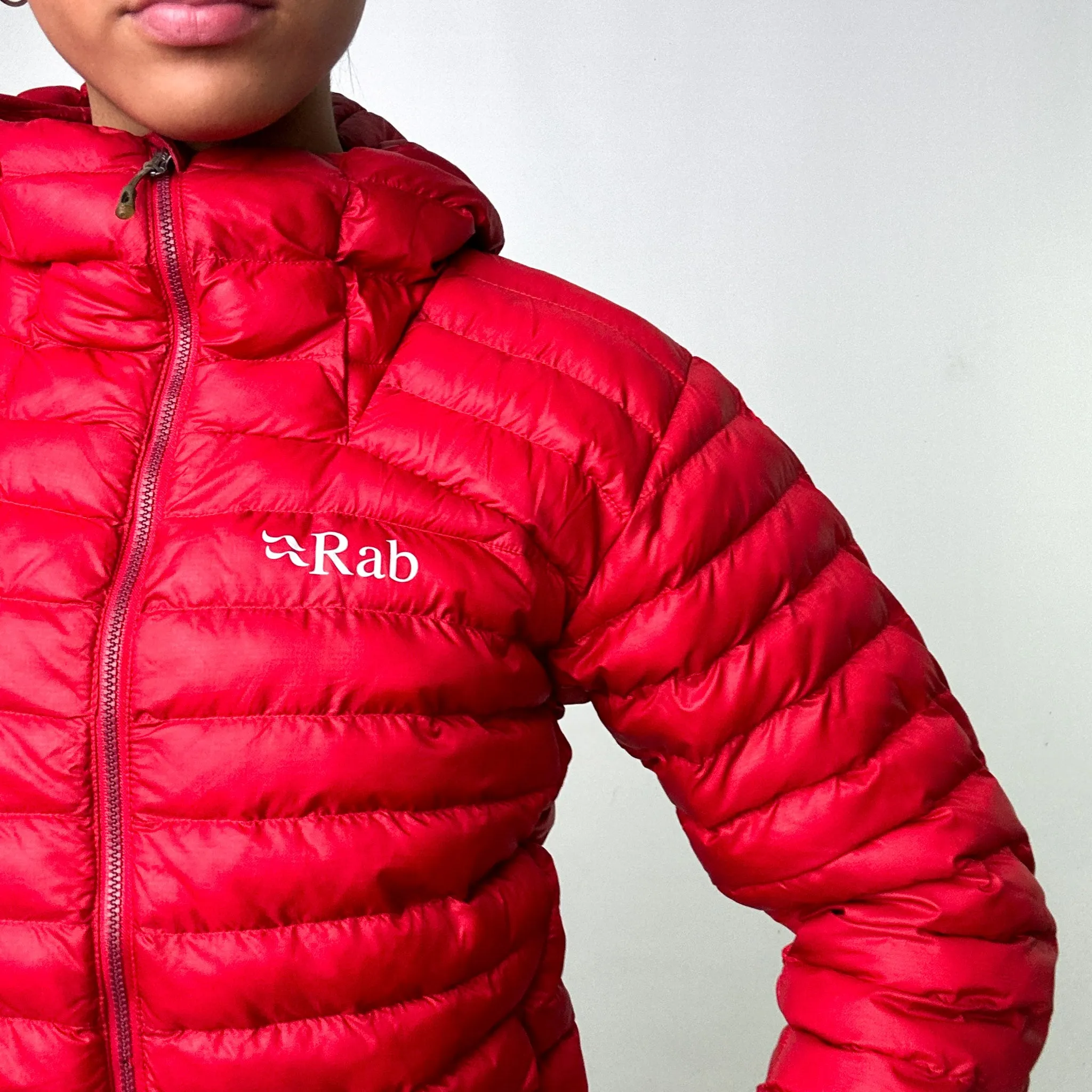 Red y2ks Rab Cirrus Alpine Puffer Jacket Coat (S)