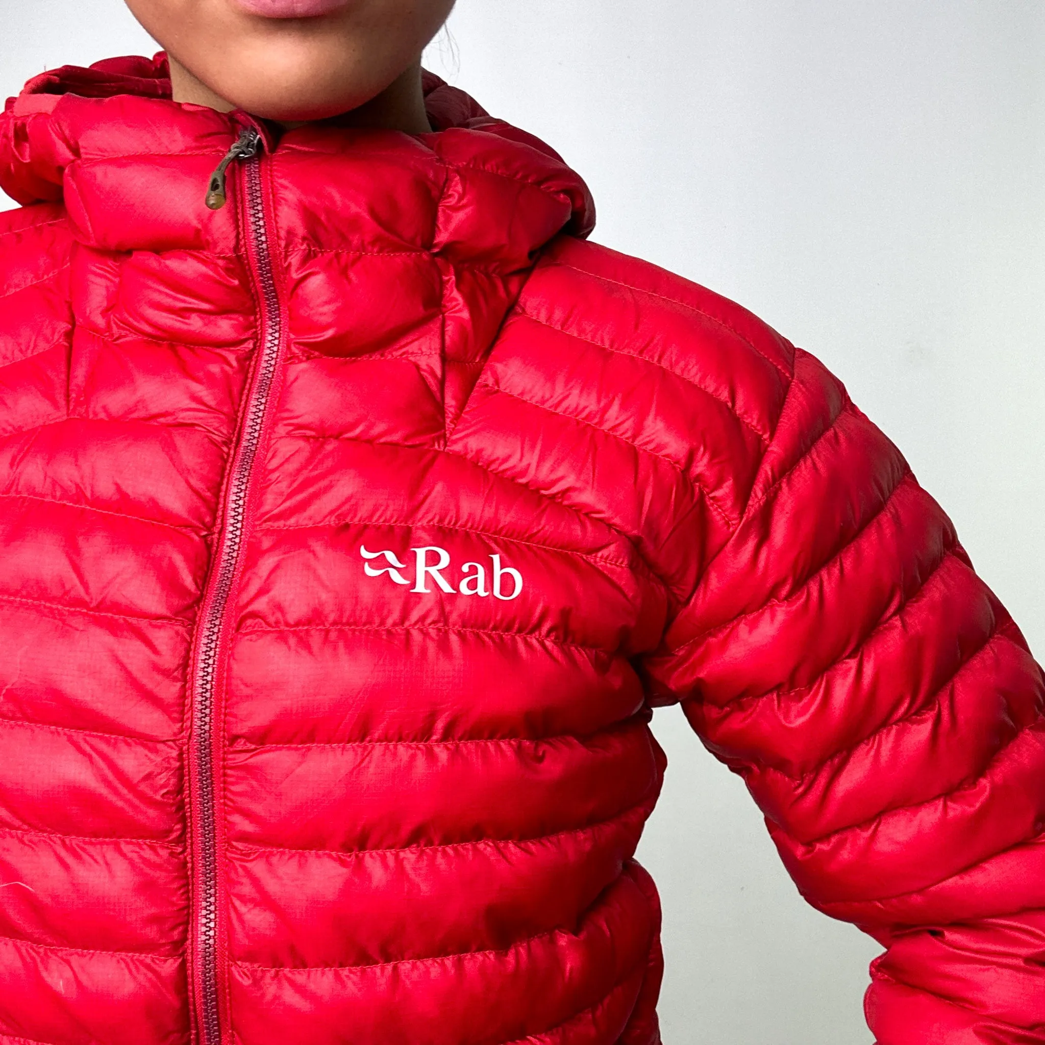 Red y2ks Rab Cirrus Alpine Puffer Jacket Coat (S)