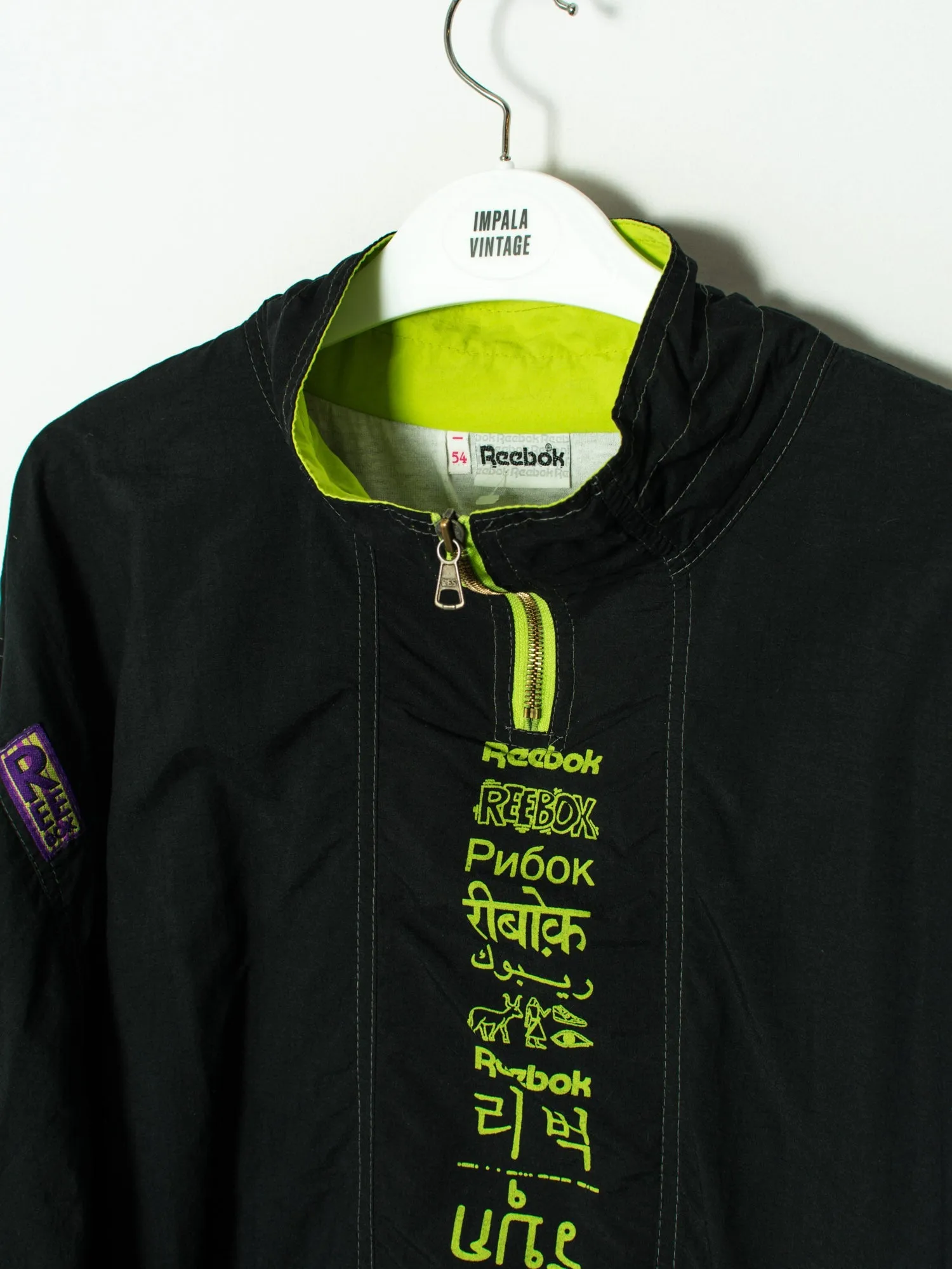 Reebok 1/3 Zipper Retro Jacket