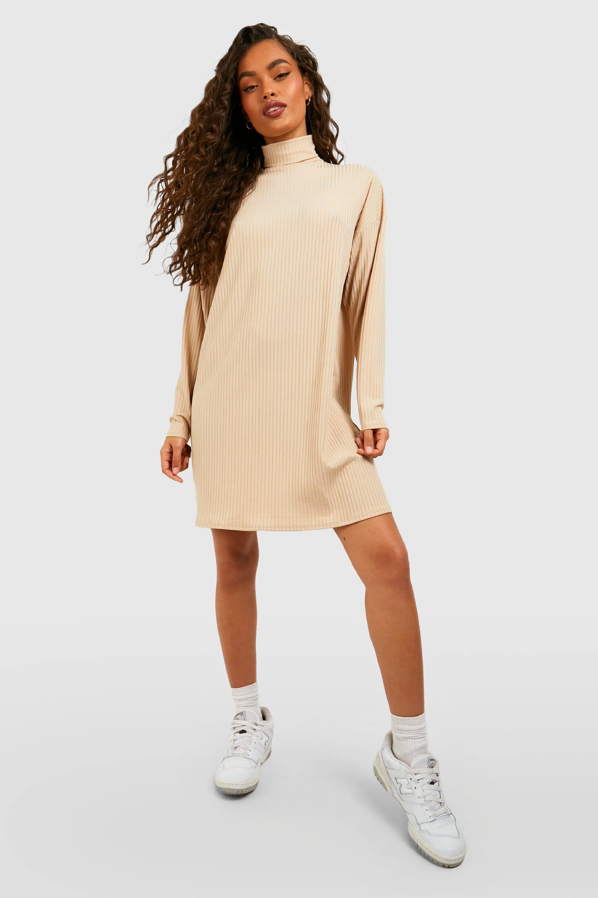 Rib Sweater Dress