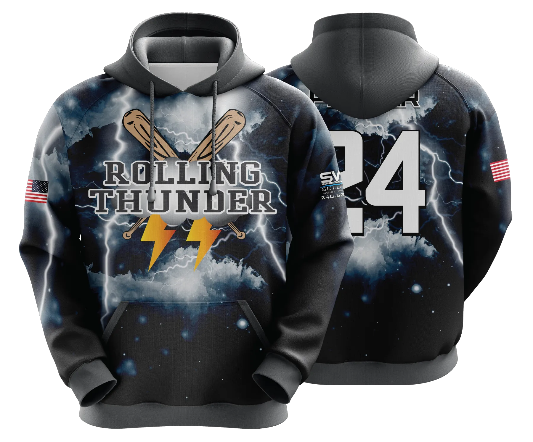 Rolling Thunder - FDS Hoodies