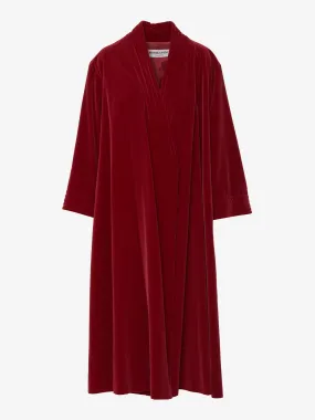 Saint Laurent Dressing gown with quilted neckline - '70s