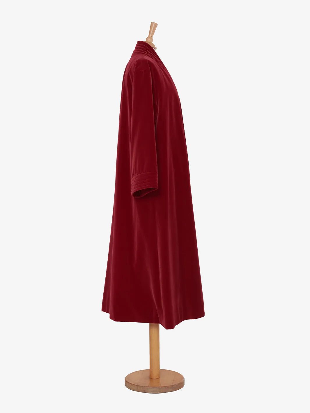 Saint Laurent Dressing gown with quilted neckline - '70s