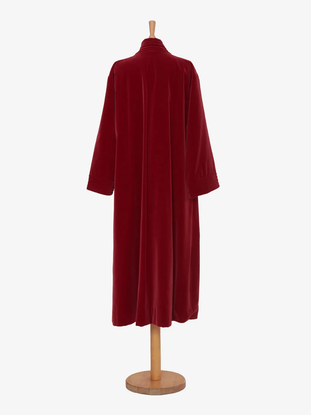 Saint Laurent Dressing gown with quilted neckline - '70s