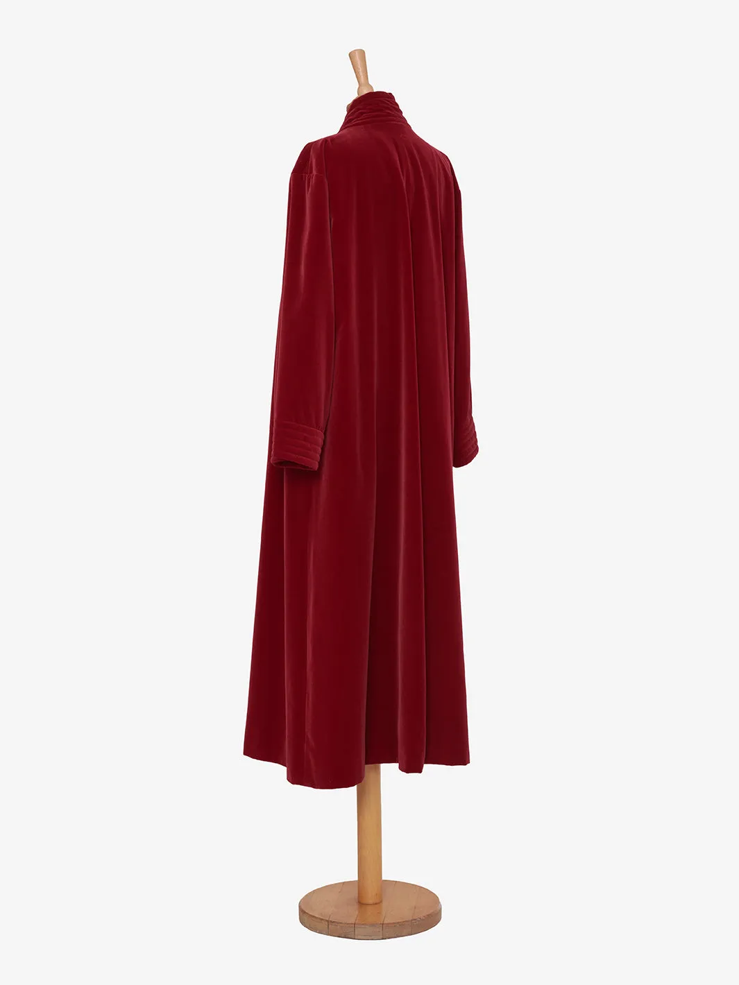 Saint Laurent Dressing gown with quilted neckline - '70s