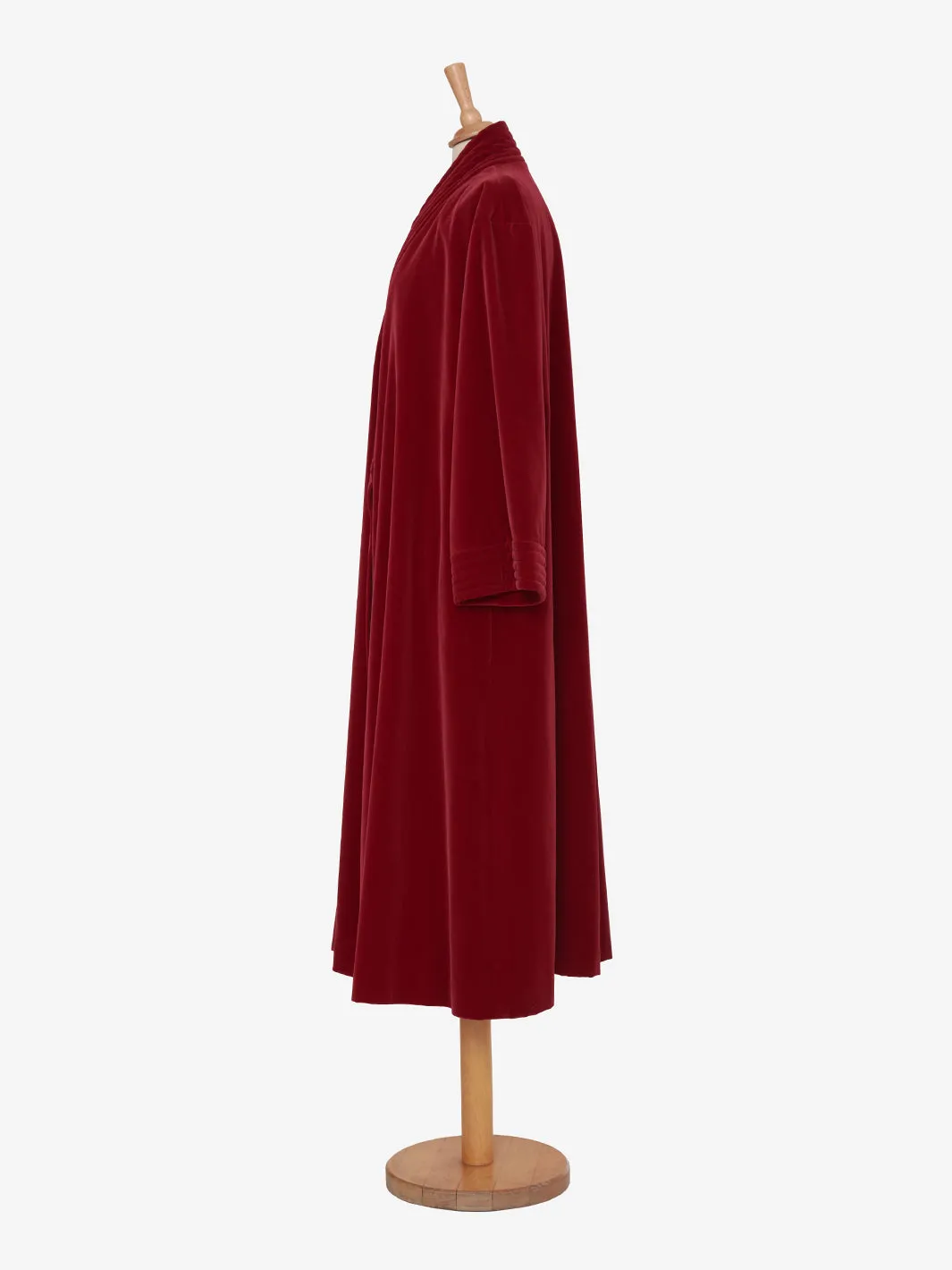 Saint Laurent Dressing gown with quilted neckline - '70s