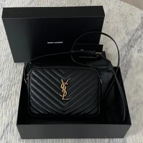 Saint Laurent LOU CAMERA BAG IN QUILTED LEATHER