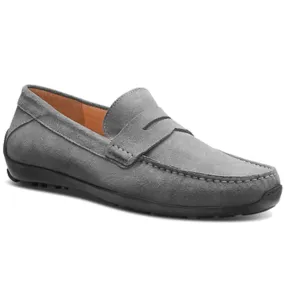 Samuel Hubbard Free Spirit for Him Suede Drivers Gray