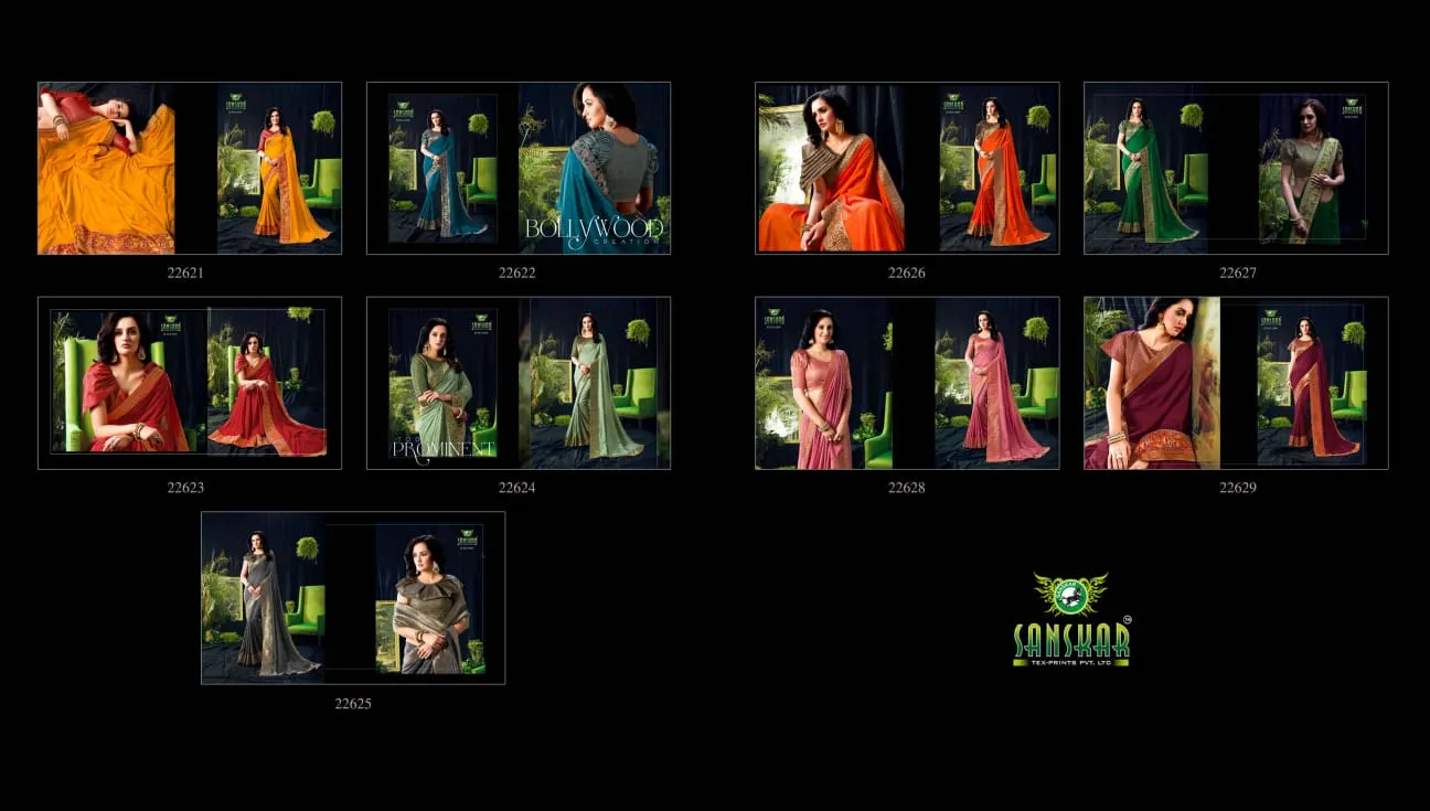 Sanskar Presents Attitude Vichitra Fabric Fancy Designer Sarees