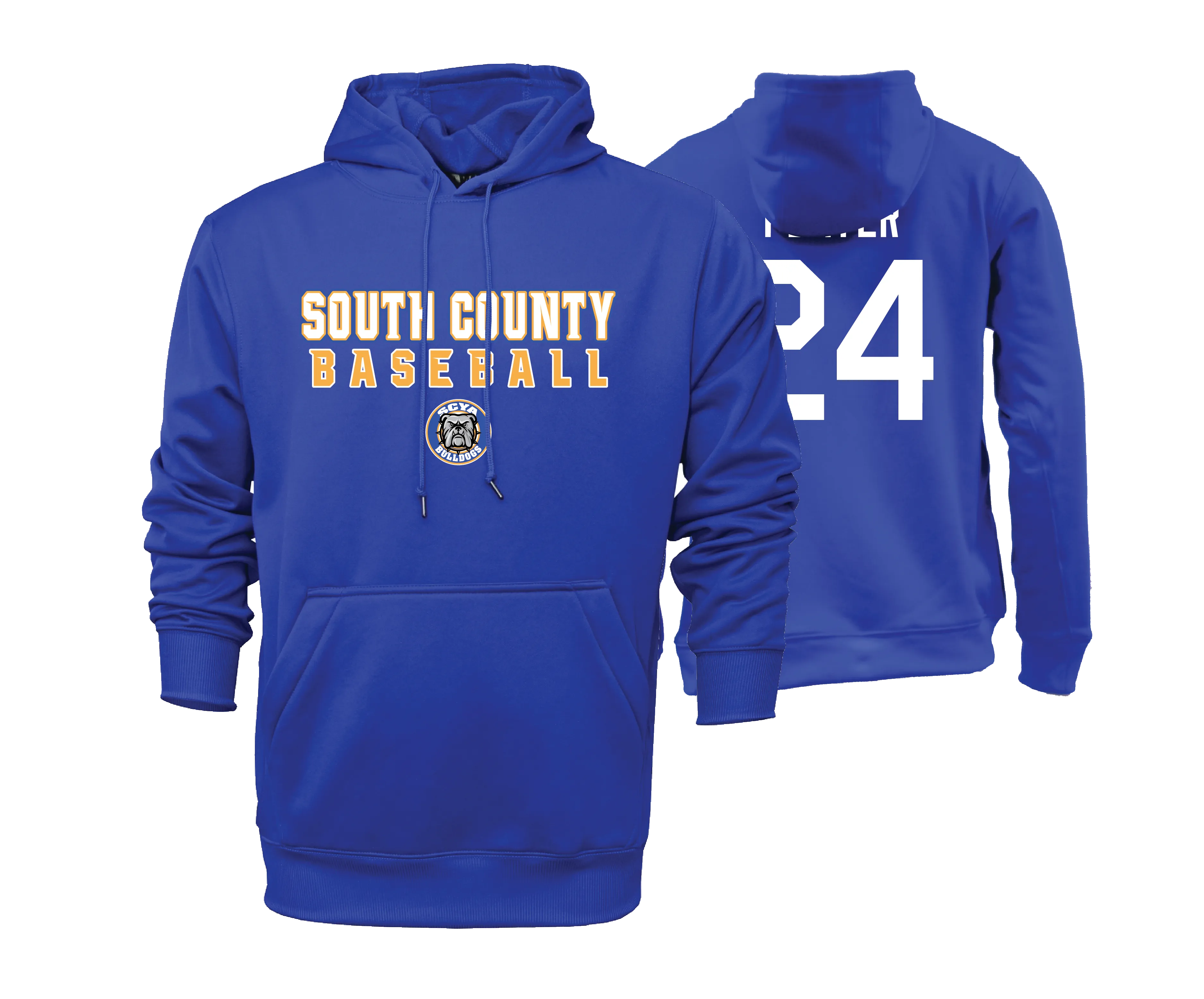 SCYA Bulldogs Team Hoodies