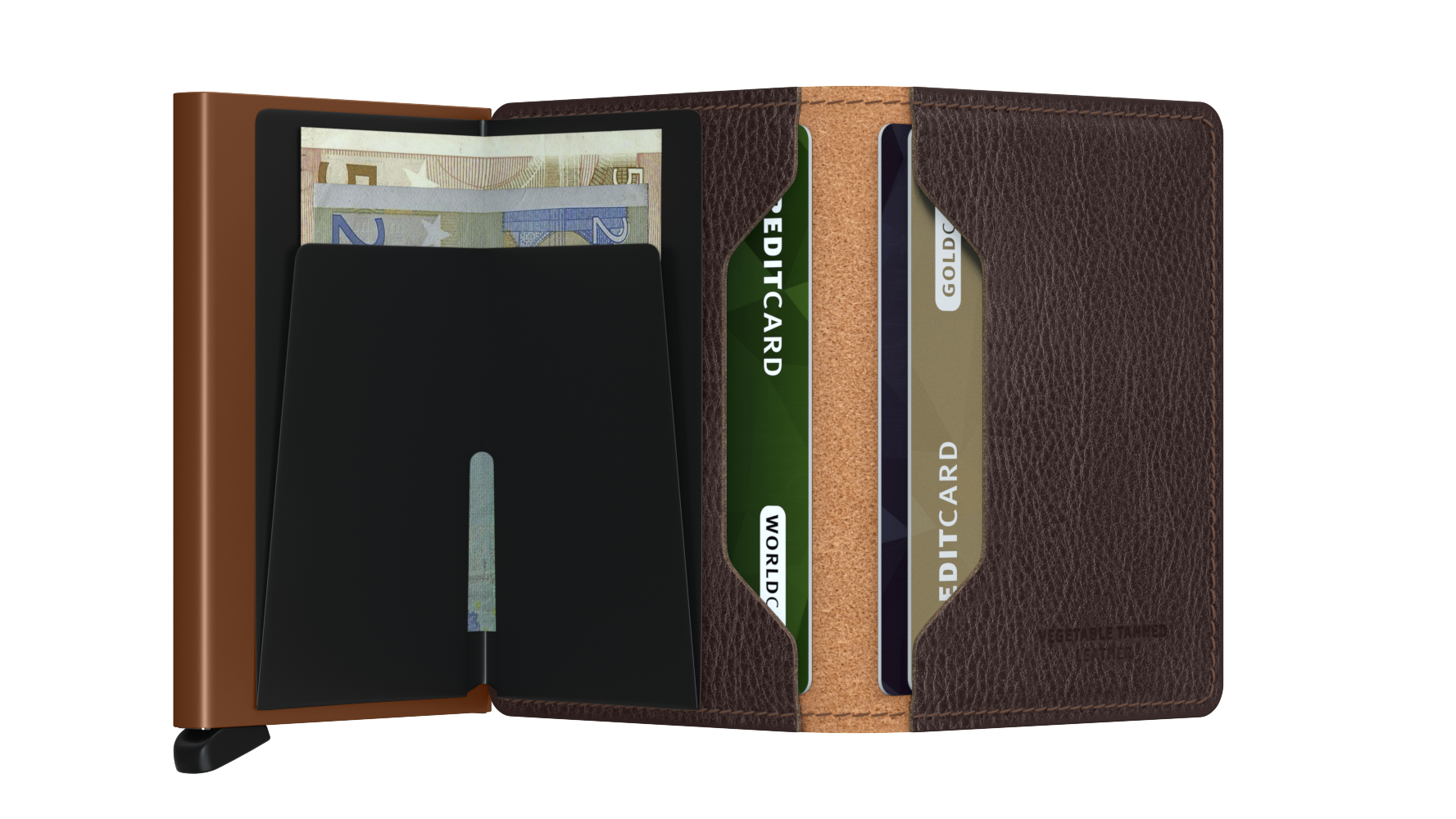 Secrid Slimwallet Veg Caramello sand