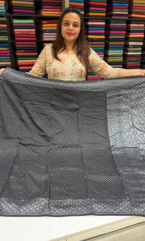 SEMI BANARSI SAREES - IHA 15152