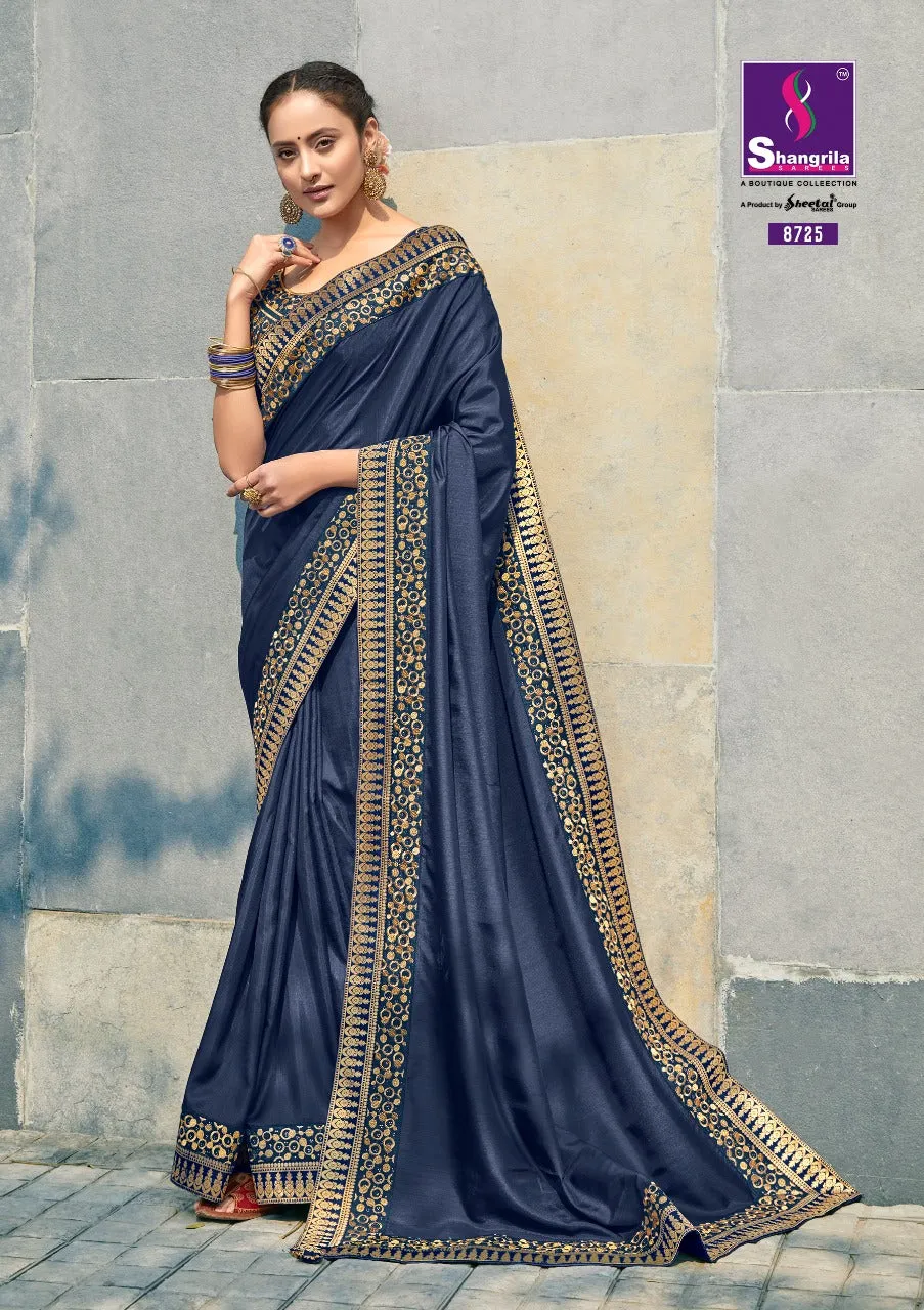 Shangrila Prints Sulochna Heavy Designer Wedding Collection Sarees