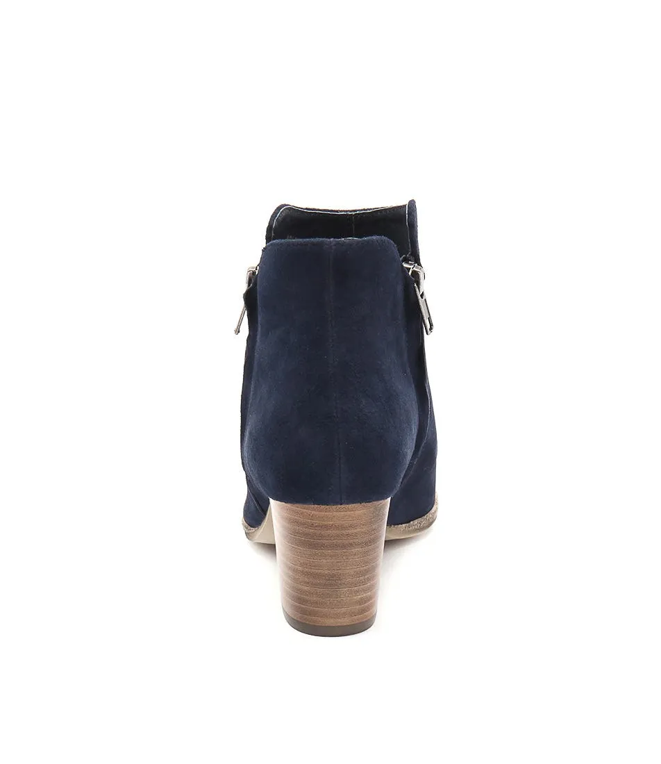 SILENT D Agabi Navy Suede