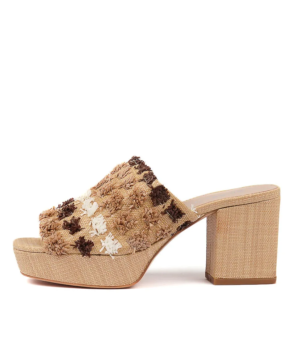 SILENT D Kaye Natural Multi Raffia