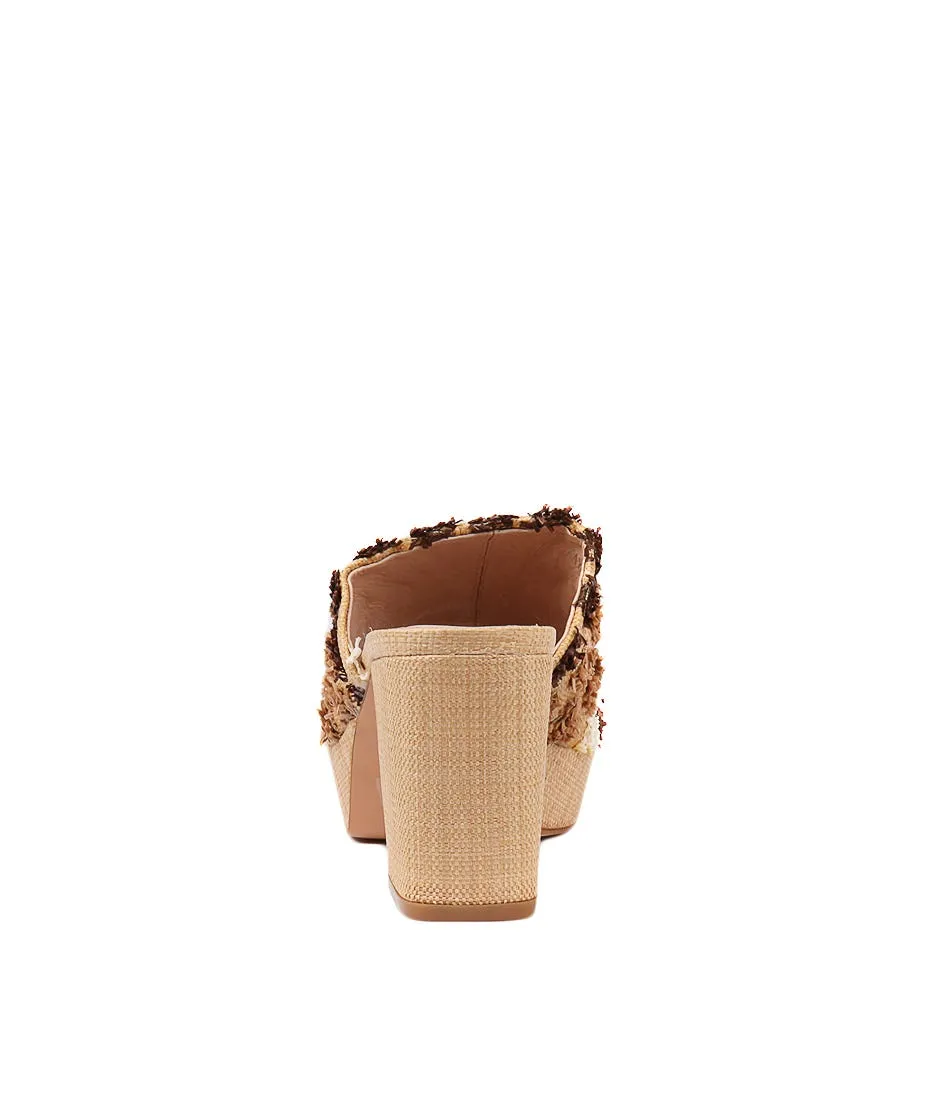 SILENT D Kaye Natural Multi Raffia