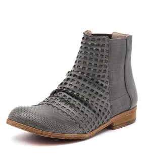 SILENT D Lyric Dk Grey Leather