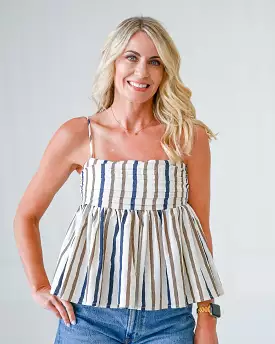 Spring Breeze Striped Top