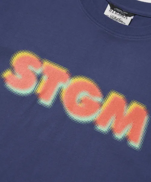 STIGMA  |[ STIGMA ]★Harf Tone Oversized Short Sleeves T-Shirts