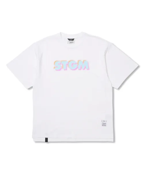 STIGMA  |[ STIGMA ]★Harf Tone Oversized Short Sleeves T-Shirts