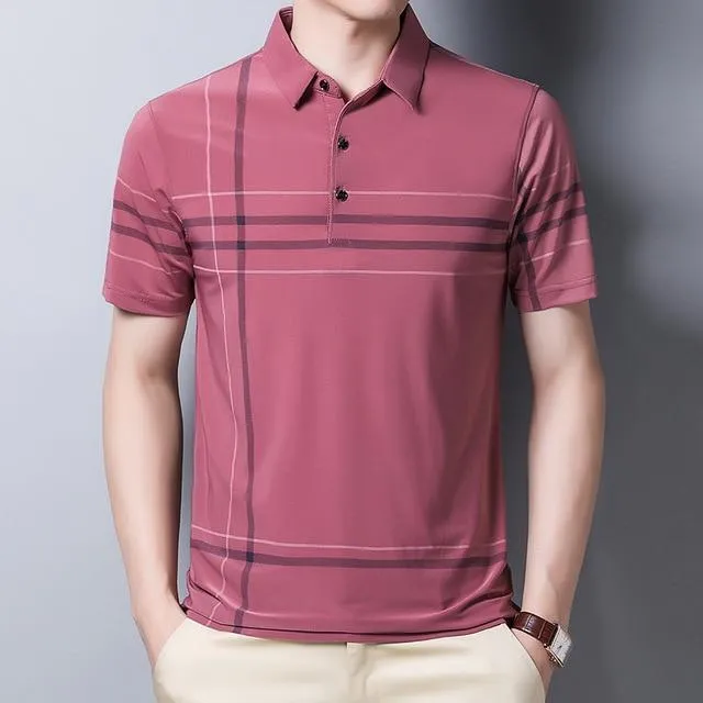 Striped Polo Shirts For Men