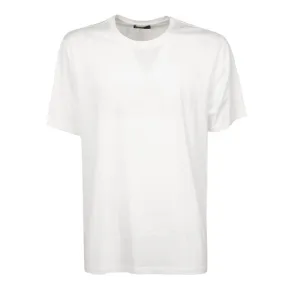 T-SHIRT GIROCOLLO Uomo Bianco