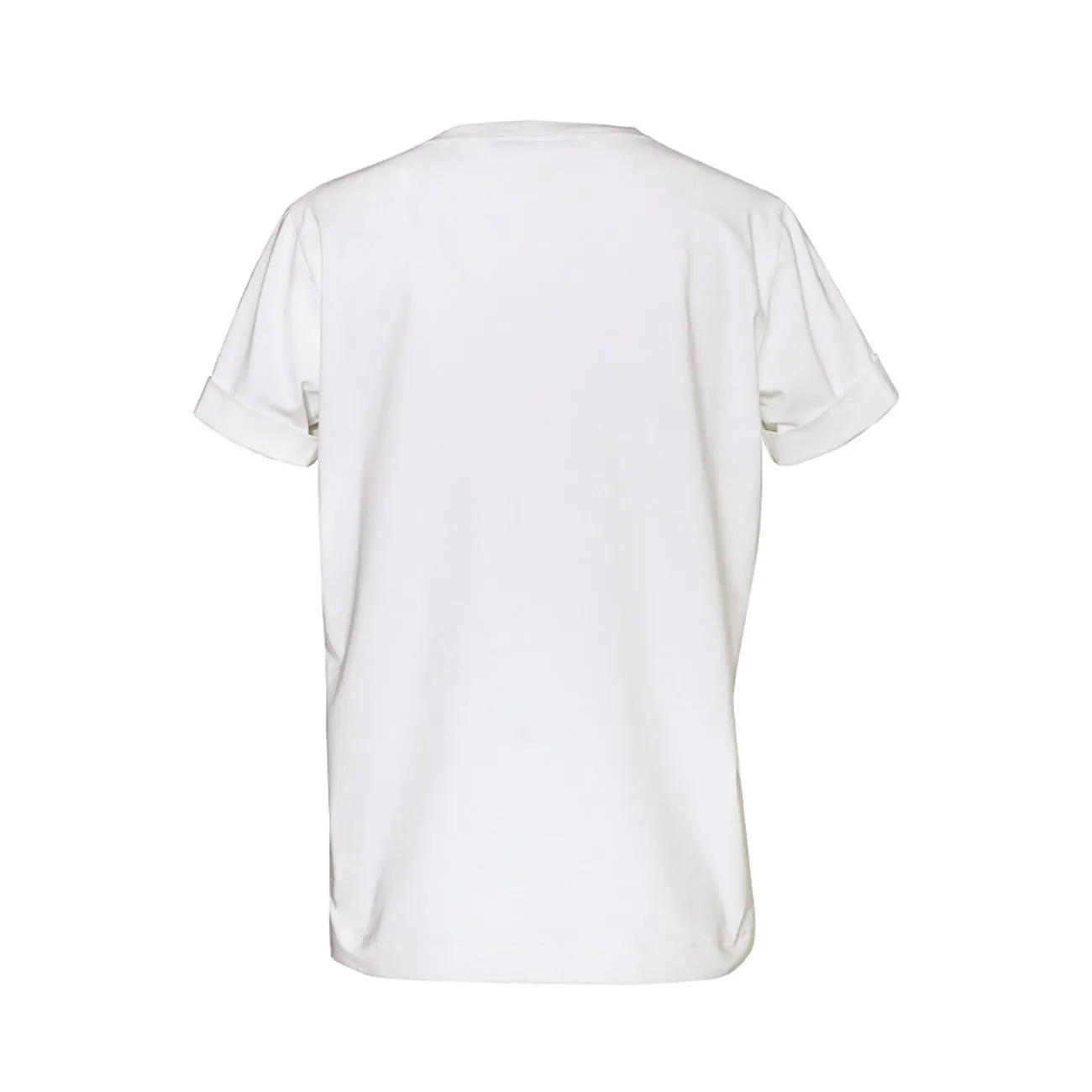 T-SHIRT IN COTONE Donna Bianco